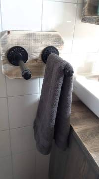 Handdoekenrek van Steigerbuis